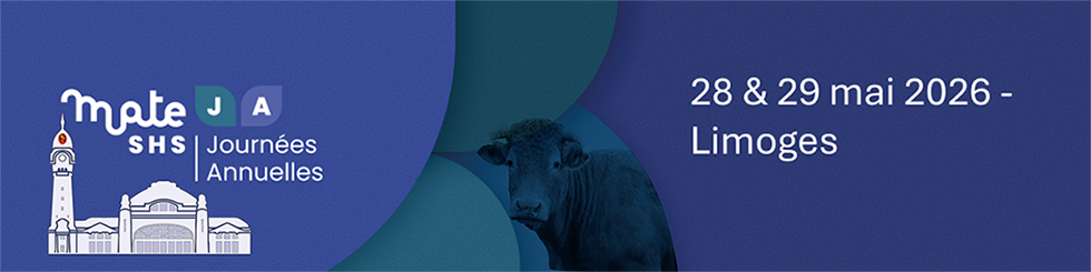 Journées annuelles 2026 du réseau Mate-shs>